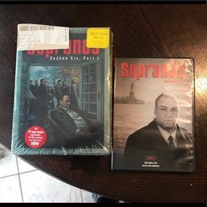 NWT Sopranos DVD and t-shirt
